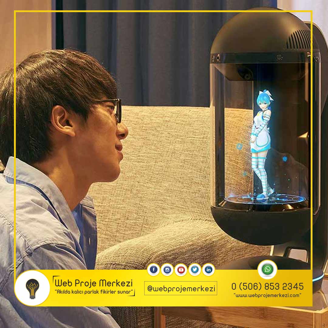gatebox-teknoloji otomatik taslak - gatebox boku no yome - Yalnızlığa Son! Japonlar sonunda hologram sevgili icat etti.