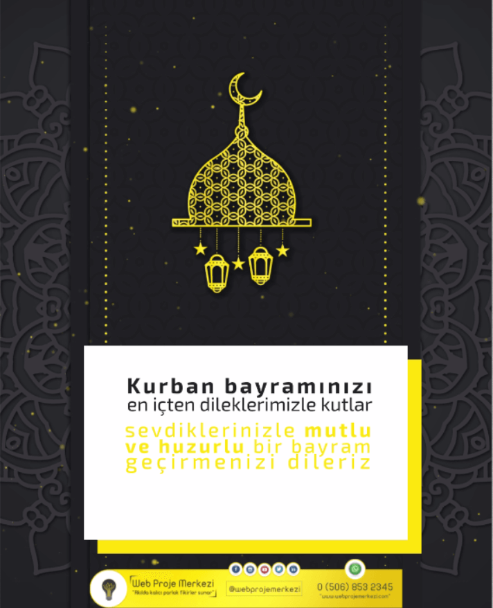 otomatik taslak - kurbanbayrami - Web Proje Merkezi 2018 Kurban Bayramı Mesajı