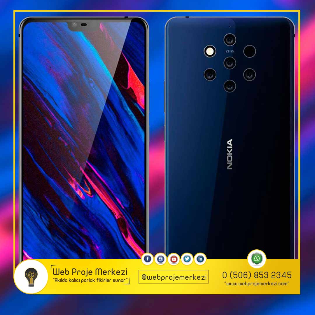 - nokia yeni tel - Beş Kameralı Telefon!